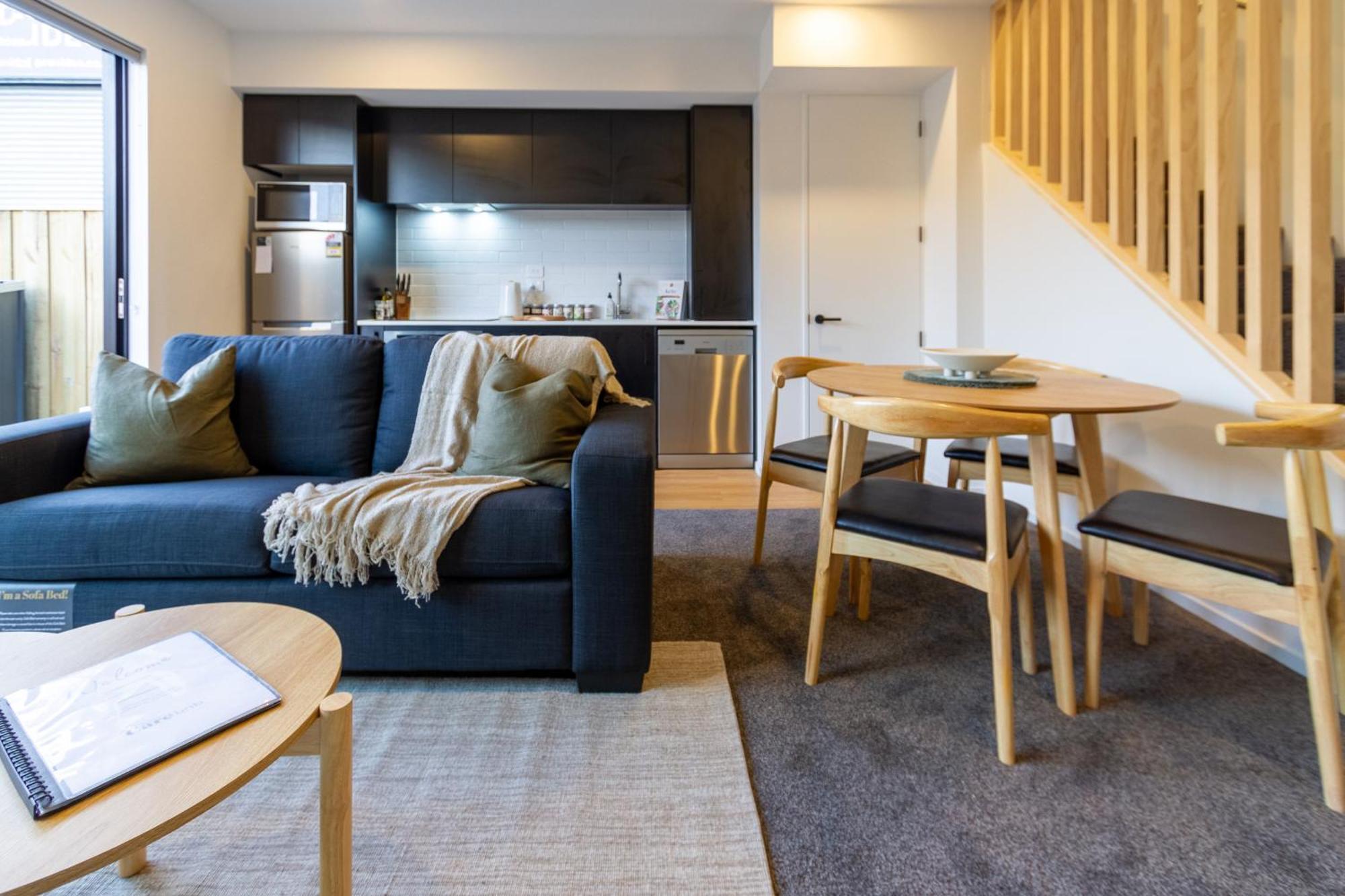 2 Bed, 2 Bath W Sofa Bed - Great Cafes Nearby Apartman Christchurch Kültér fotó